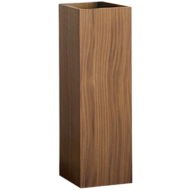 Sombreros Almacenamiento Madera Cubo Decorativo Paraguas De Madera Soporte Lluvia