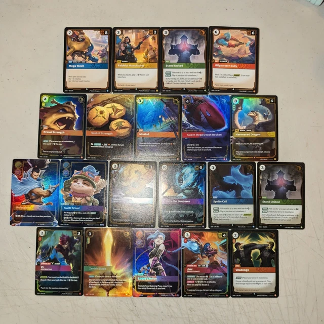 RIFTBOUND LEAGUE OF Legends Arcane 112 Card Lot $65.00 - PicClick CA