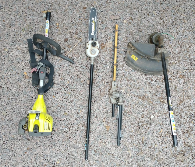 RYOBI EXPAND IT GARDEN multi tool Strimmer Hedge Trimmer and