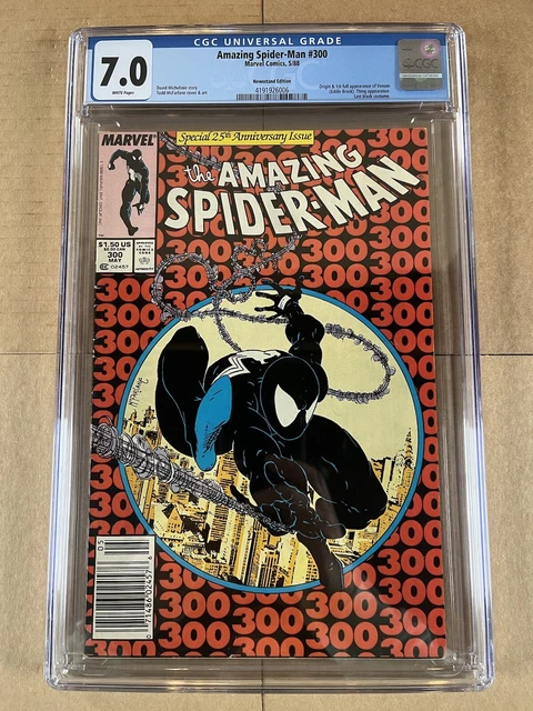 Amazing Spider-Man #300 CGC FN/VF 7.0 Newsstand Variant 1st Appearance Venom!