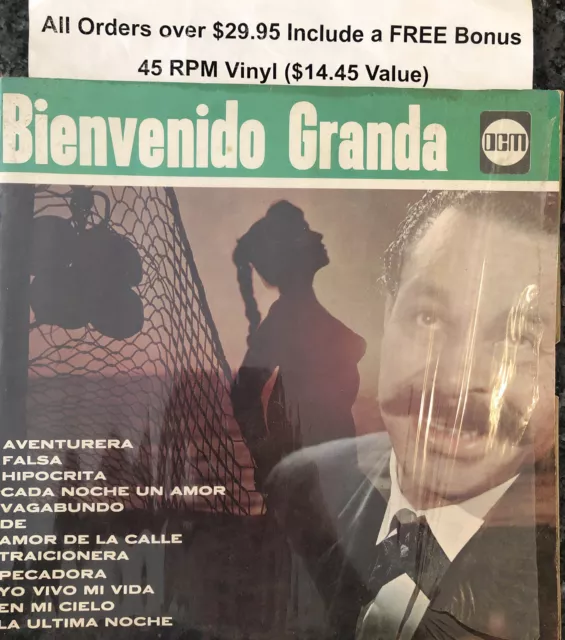 WALDIK SORIANO: interpreta bienvenido granda RCA DISCO DE OURO 12 LP 33 RPM