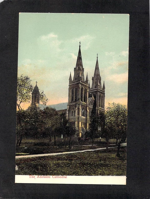 B1073 Australia SA St Peters Cathedral Adelaide vintage postcard