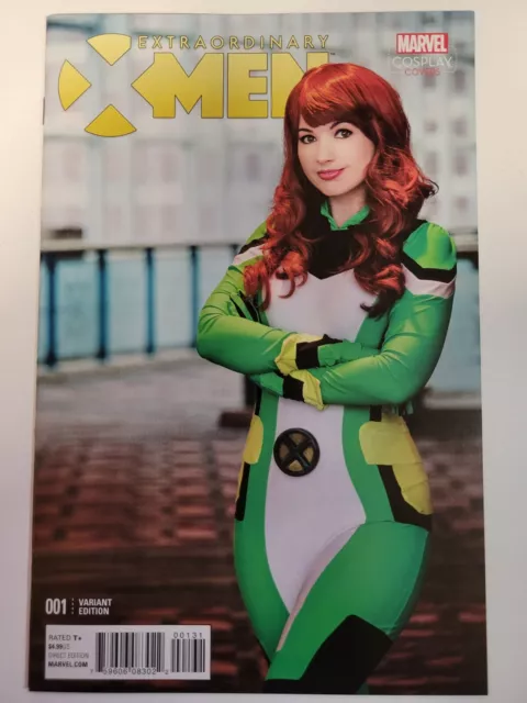 Extraordinary X-Men #1 Marvel 2016 Series Cosplay Variant 9.4 Near Mint