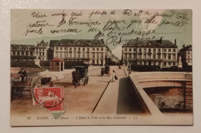 4 CPA - Carte Postale Ancienne -  Centre-Val de Loire, Indre et Loire 37 - Tours