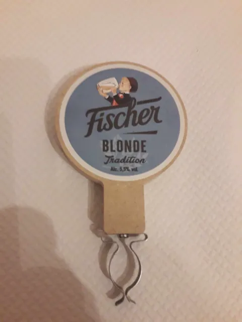 Superbe Et Neuf  Cavalier De Pompe Ou Tireuse A Biere Fischer  Blonde