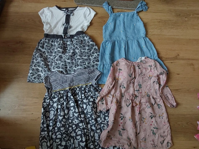Girls Age 2-3 Years Pretty Summer Dress Bundle