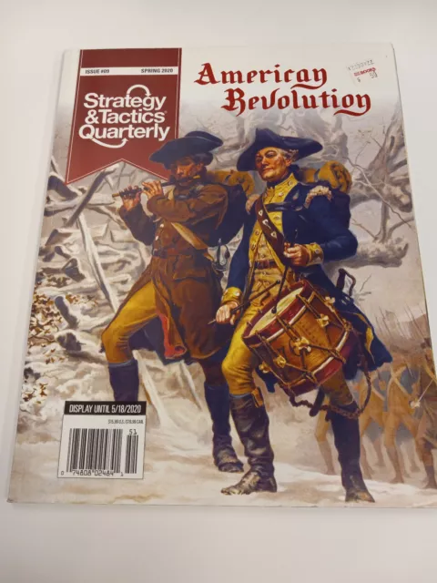 STRATEGY & TACTICS QUARTERLY Magazine #09 Spring 2020 NEW American Revolution