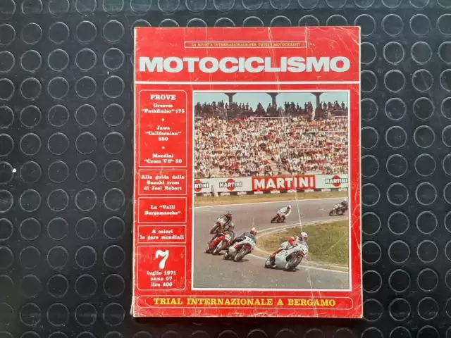 Motociclismo 7 Luglio 1971 Greeves "Pathfinder" 175 Jawa "Californian" 350 Mondi