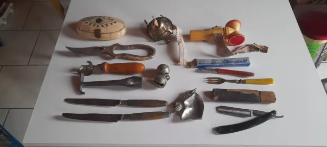 Lot D'objets Divers Et Anciens