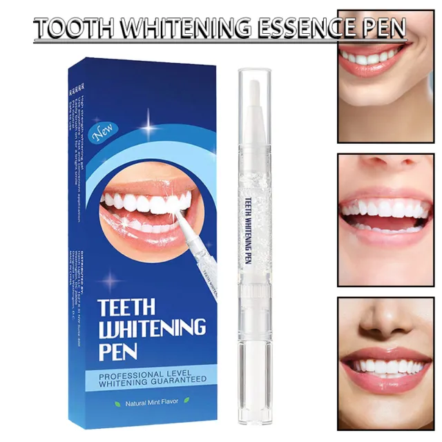 Teeth Whitening Pen Natural Mint Gel Tooth Whitener Quick Stain B