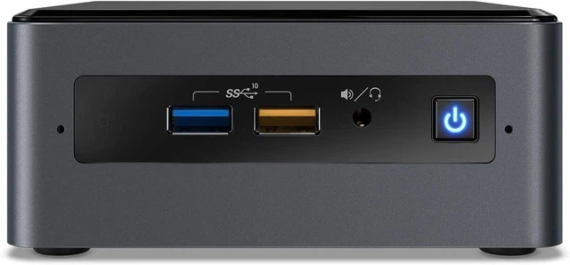 Intel NUC 8th Gen Core i7, 2.7GHz, Tall, 2x DDR4-2400 Slots, M.2 - (NUC8i7BEH)