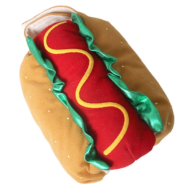 1pc Pet Kleidung Hund Warme Kostüme für Kleine Hunde Hot Dog Kostüm