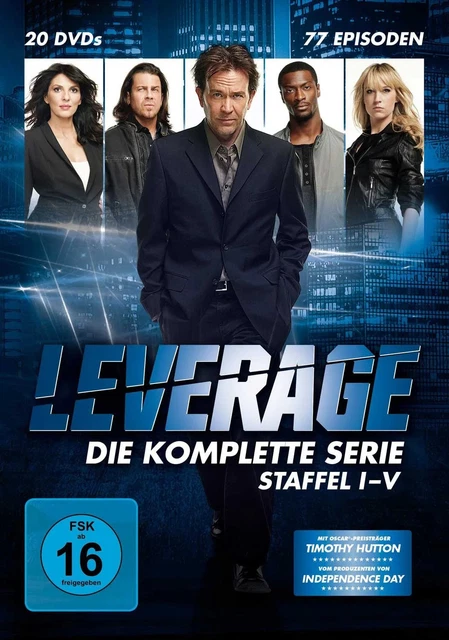 LEVERAGE DIE KOMPLETTE Serie Staffel 15 20 DVDs EUR 86,95