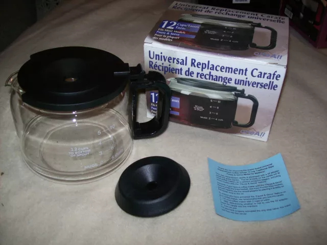 Medelco GL204 4 Cup Universal Replacement Coffee Carafe