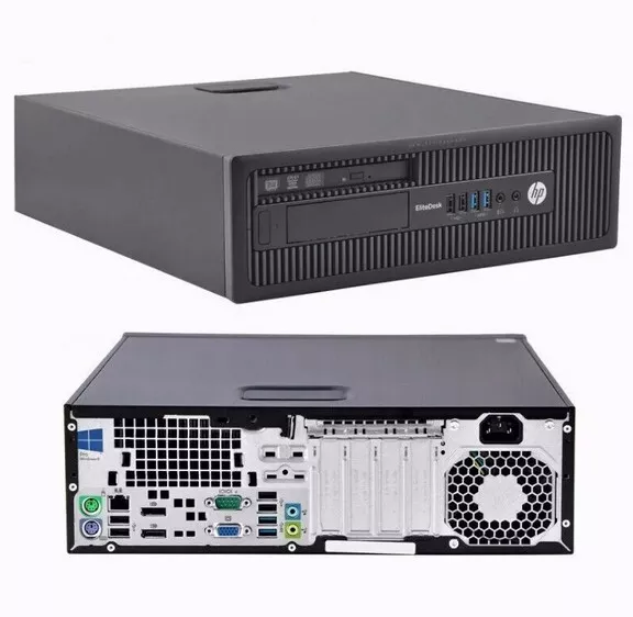 HP ELITEDESK 800 G2 SFF Intel i5 6500 8Gb Ram HDD SSD Win 10 Pro