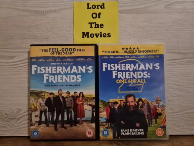 Fishermans Friends & Fisherman's Friends: One and All (DVD, 2022) [Region 2] UK