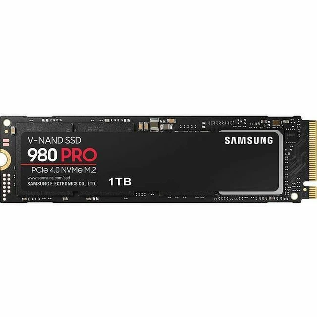 SAMSUNG MZ-V8P1T0B/AM 980 PRO 1 TB - M.2 - PCIe 4.0 - NVMe SSD $164.16 ...