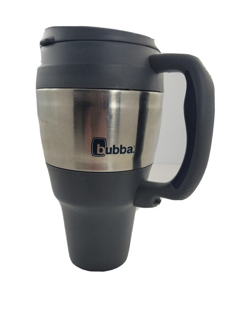 Bubba Big Buddy Insulated Thermos Travel Mug Hot Cold 34oz Tumbler Cup Gray