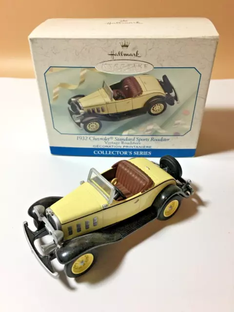 Hallmark Keepsake Ornament 1932 Chevrolet Sports Roadster Collector Series # 2