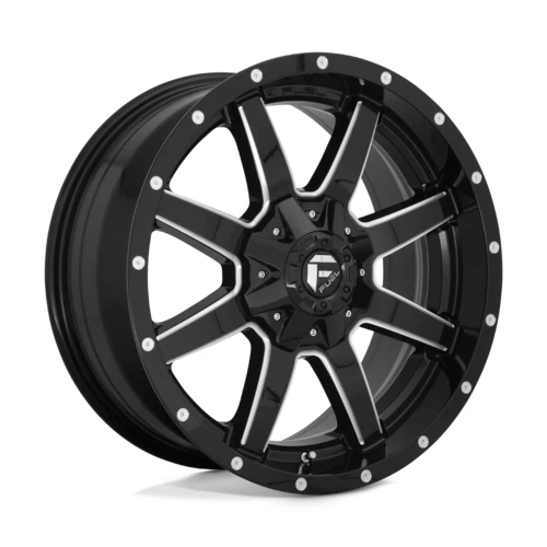 20 INCH BLACK Wheels Rims Chevy Silverado Truck 2500 3500 20x9" Fuel
