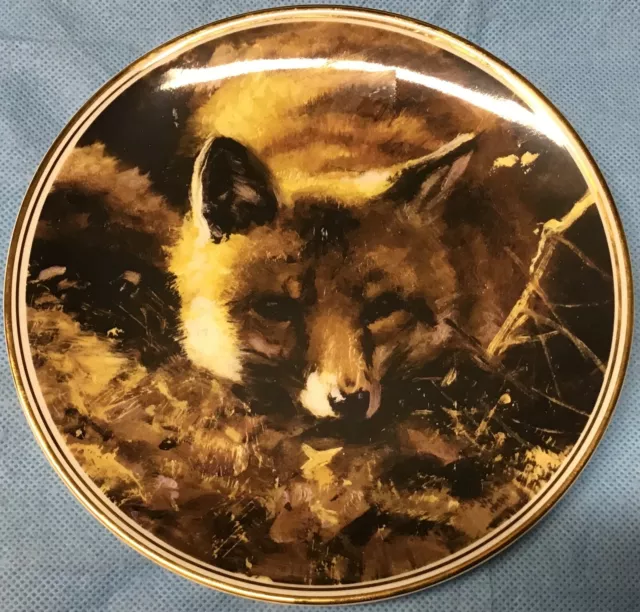 Plate Amongst The Dandelion By Mick Cawston The Artful Fox Sally Mitchell