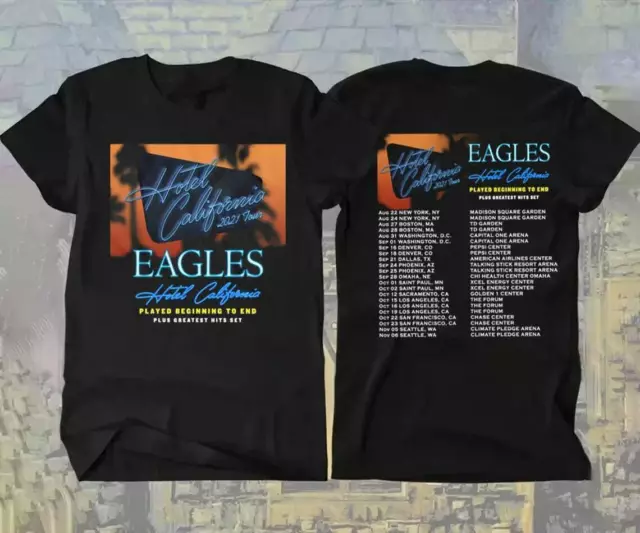 The Eagles Hotel California Concert Tour 2021 Shirt PH1955 3