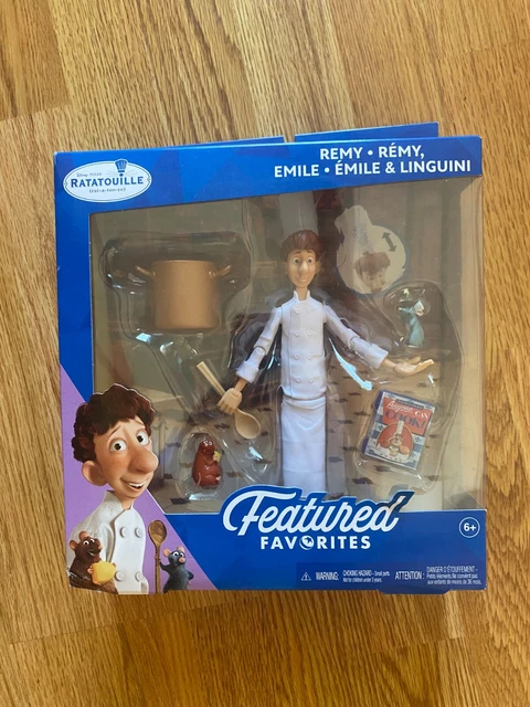 MATTEL DISNEY PIXAR Ratatouille Featured Favorites Remy Figure ...