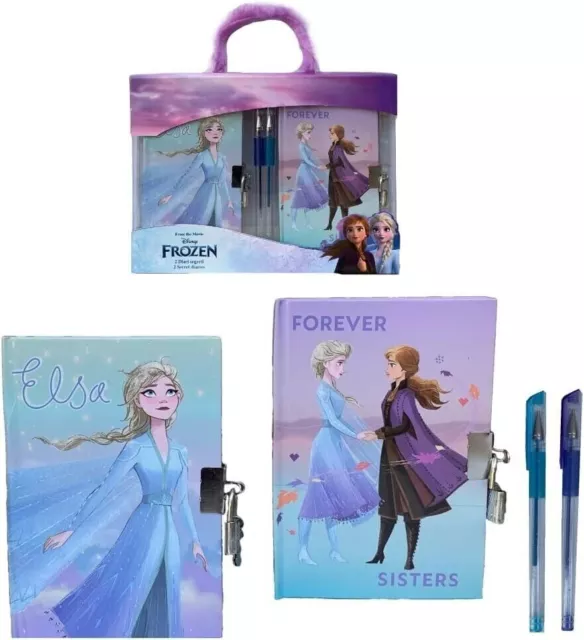 Diario Segreto Per Bambini Con Lucchetto e Penna Inclusa Frozen