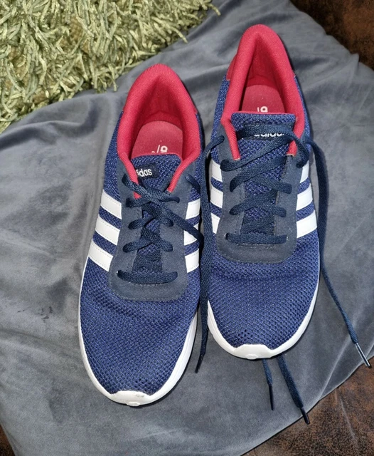Adidas neo cloudfoam clearance footbed red