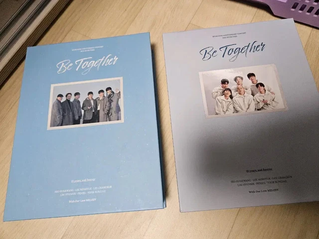 BTOB 10TH ANNIVERSARY Concert 2022 Be Together DVD 2 discs poster