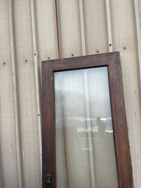 CM772 antique oak entrance door 36 x 88.25 x 1.75 2