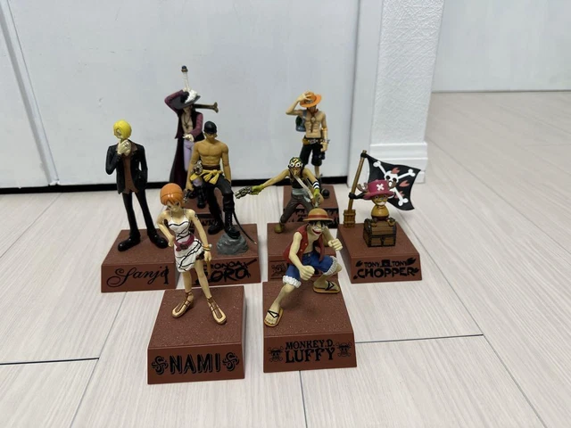 Affiche publicitaire One Piece Luffy Nami Sanji Chopper Zoro