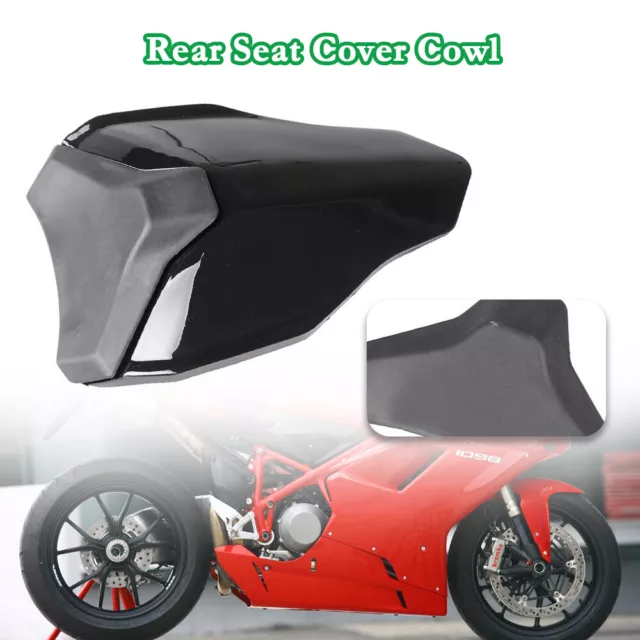 Rear Seat Cover Cowl Motor Passenger Tail ABS Plastic For Ducati 848 1098 1198