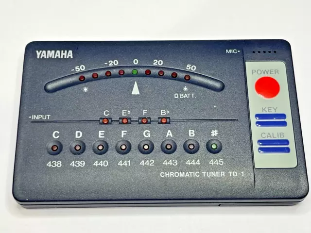 Yamaha Chromatischer Tuner für Blasinstrumente TD-1