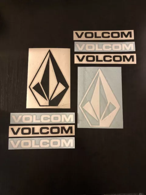 8 Volcom Snowboarding Stickers Skateboarding Decal Stickers  Clothing Skate