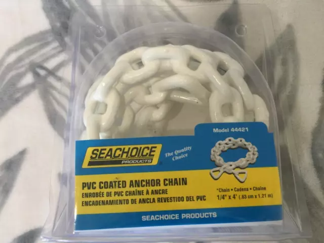 SEACHOICE ANCHOR LEAD CHAIN - PVC COATED SCP 44421 New C22