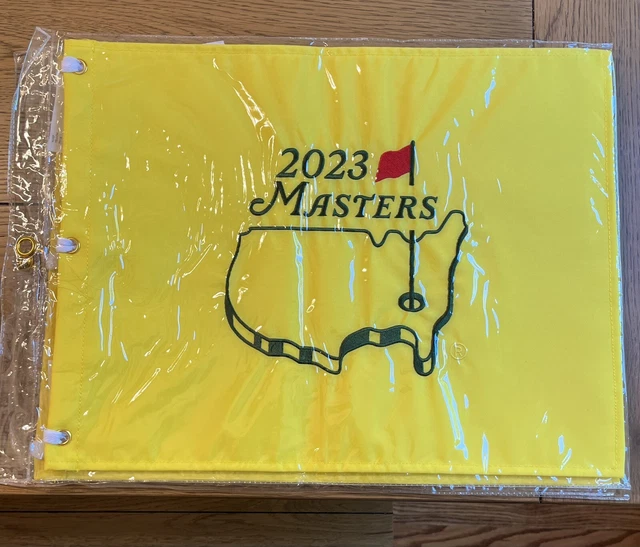 2023 MASTERS GOLF TOURNAMENT Dated 2023 Pin Flag Augusta National