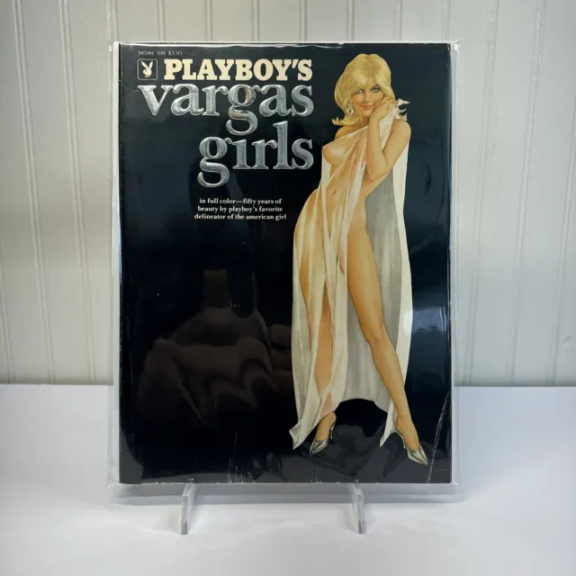 Playboy's Vargas Girls In Full Color 50 Years Of Beauty 1972 #38580 Pb G/Vg