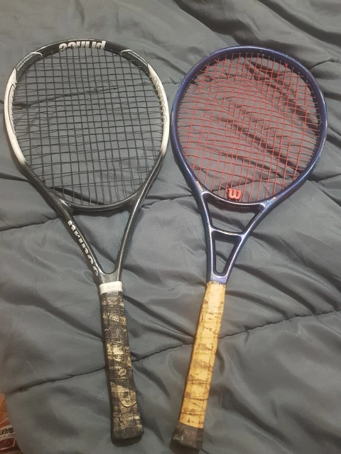 WILSON ULTRA GRAPHITE 110 Tapered Beam Tennis Racquet wCase 4-1/4 Grip EUR 27,59 - PicClick DE