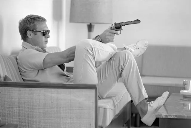 NEW Steve McQueen Black and White Photography Print Wall Art Poster Canvas