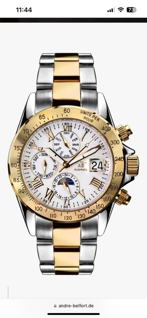 Andre belfort men's watch clearance