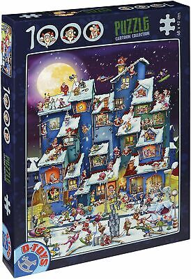 Cartoon collection 1000 piece jigsaw puzzle Intrattenimento Giochi e rompicapo Puzzle D-TOYS  Puzzle 