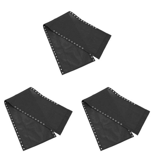 Jotekonoby Liegestuhl Ersatzstoff 160x48cm - Grauer Schwerkraftstuhl Bezug Mit Seilband