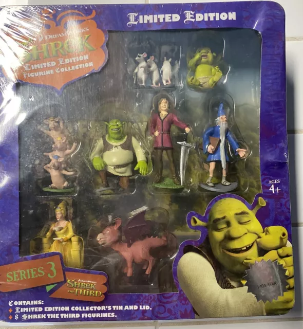 RARE TIN Shrek Sigurine Series3 Limited Ed 1404 6000 Figurine rare-tin-shrek-sigurine-series3-limited-ed-1404-6000-figurine