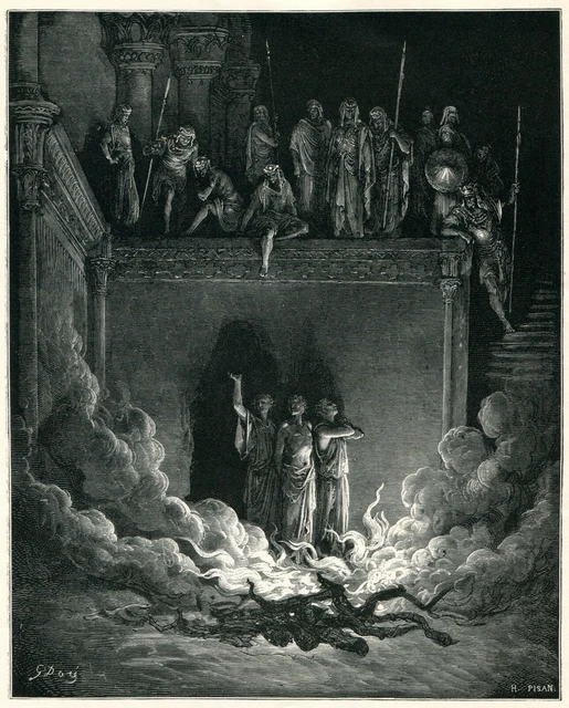 OLD TESTAMENT BIBLE Story SHADRACH MESHACH ABEDNEGO in FIERY FURNACE