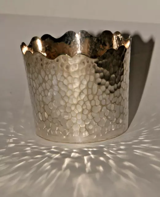 Deykin & Harrison Ornate Silver Plate Cup. Made in England Hallmarked