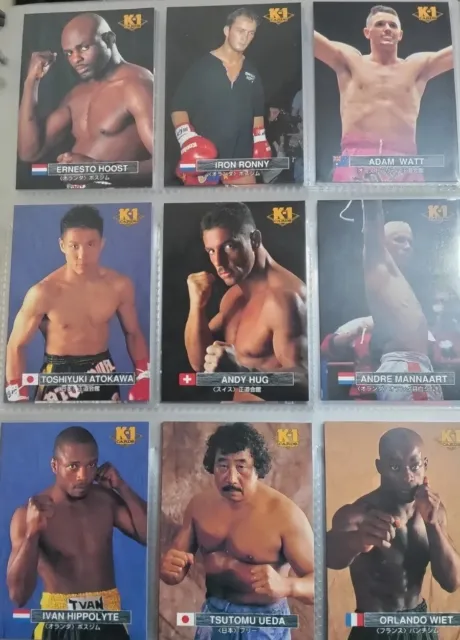 1997 Bandai Ｋ-1 Japanese  Regular card set 196 cards + extra set MMA