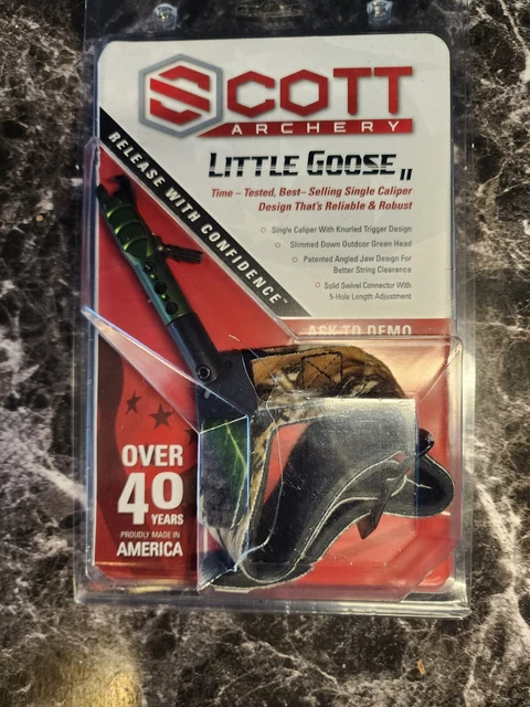 Scott Archery 3003Bs2-Gr Little Goose Release V2 Camo Bucklestrap Green