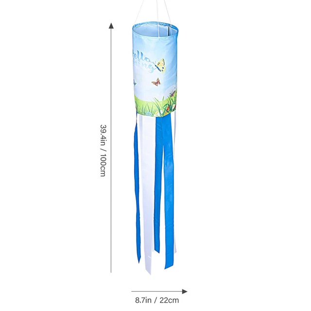 WIND SOCK DECORATION Garden Windsock Column Flag Decorative Socks $19. ...