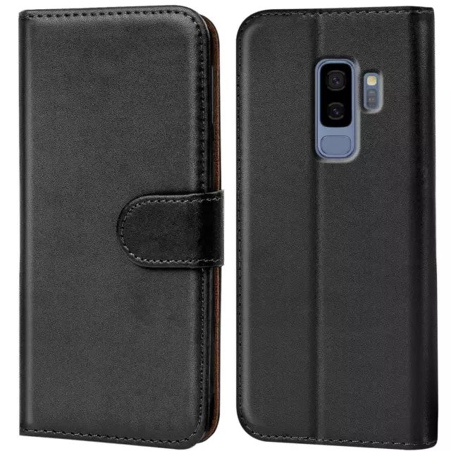 Schutz Hülle Für Samsung Galaxy S9 Plus Handy Klapp Schutz Tasche Book Flip Case
